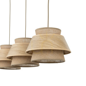 Závěsné svítidlo Kalum Wood 3 Xe27 small 4