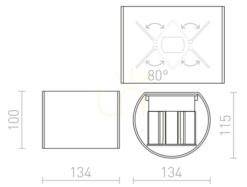 Kontrola Venkovní nástěnné svítidlo Rendl TITO R bílé LED 6 W IP54 3000 K R12603