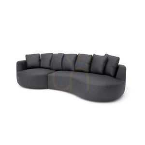 Čtyřmístná rohová pohovka BELLEVILLE – šedá pohovka City Sofa small 3