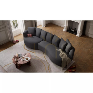 Čtyřmístná rohová pohovka BELLEVILLE – šedá pohovka City Sofa small 5