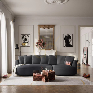 Čtyřmístná rohová pohovka BELLEVILLE – šedá pohovka City Sofa small 1