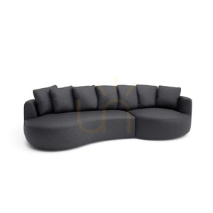 Čtyřmístná rohová pohovka BELLEVILLE – šedá pohovka City Sofa small 2