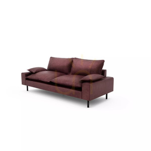 Dvoumístná pohovka AVENTINE – Burgundy City Sofa small 3