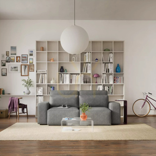 Kontrola Rozkládací třímístná pohovka JORDAAN – Gray City Sofa