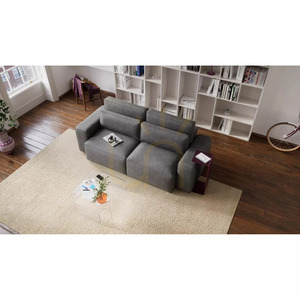 Rozkládací třímístná pohovka JORDAAN – Gray City Sofa small 6