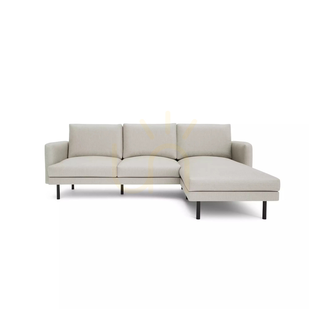 Čtyřmístná rohová pohovka BRERA – Beige City Sofa