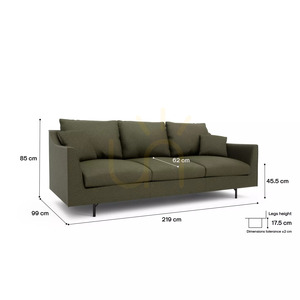 Třímístná pohovka ALFAMA – Green City Sofa small 4