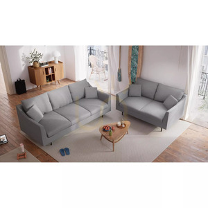 Třímístná pohovka ALFAMA – City Sofa, šedá small 5