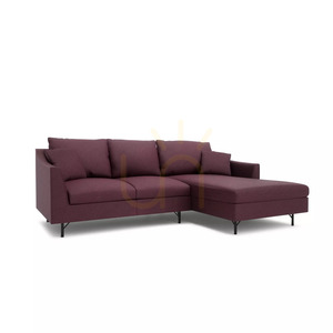 Čtyřmístná rohová pohovka ALFAMA – Burgundy City Sofa small 2