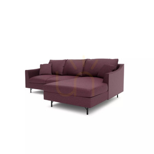 Čtyřmístná rohová pohovka ALFAMA – Burgundy City Sofa small 3