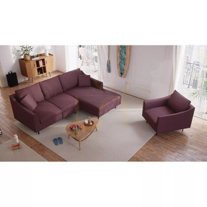 Čtyřmístná rohová pohovka ALFAMA – Burgundy City Sofa small 5