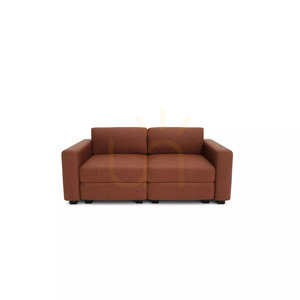 Modulární dvoumístná pohovka GRACIA – barva terakota od City Sofa small 0
