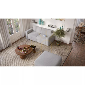 Modulární dvoumístná pohovka GRACIA – pohovka Gray City small 5