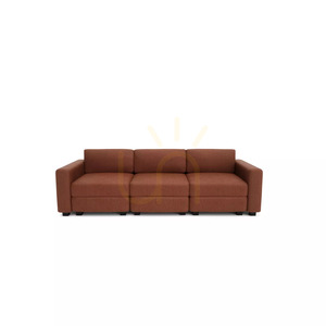 Třímístná modulární pohovka GRACIA – barva terakota od City Sofa small 0
