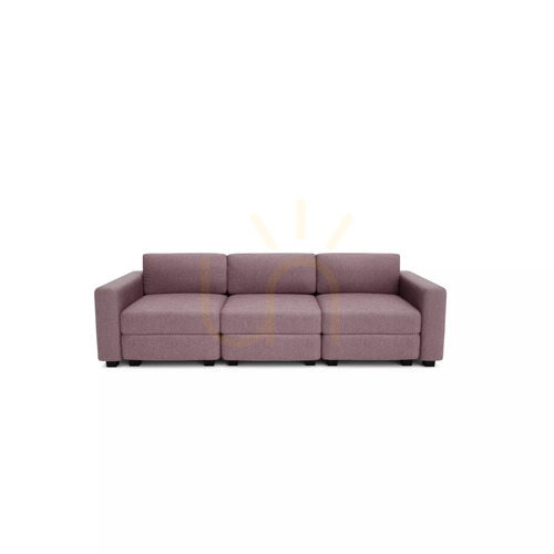 Kontrola Modulární třímístná pohovka GRACIA – tlumeně růžová od City Sofa