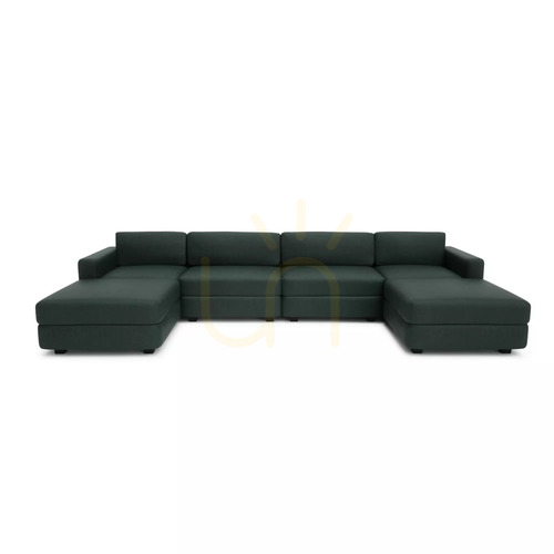 Kontrola Modulární pohovka GRACIA – ve tvaru písmene U, 180 x 360 x 180 cm – Green City Sofa