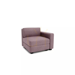 Modulární pohovka GRACIA – krajní modul – barva tlumená růžová od City Sofa small 2