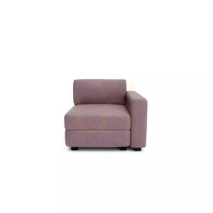 Modulární pohovka GRACIA – krajní modul – barva tlumená růžová od City Sofa small 0