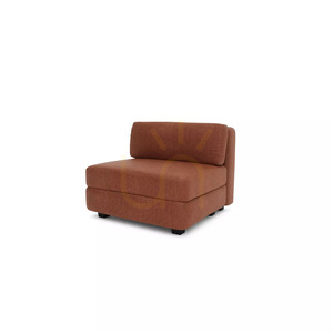 Modulární pohovka GRACIA – velký samostatný modul – barva terakota od City Sofa small 3