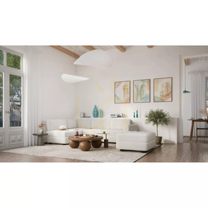 Modulární pohovka GRACIA – rohový modul – krémově béžová pohovka City small 7