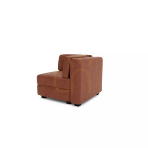 Modulární pohovka GRACIA – rohový modul – barva terakota od City Sofa small 3