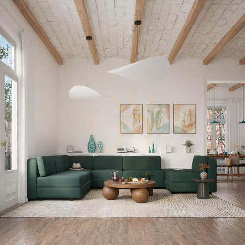 Kontrola Modulární pohovka GRACIA – rohový modul – pohovka Green City