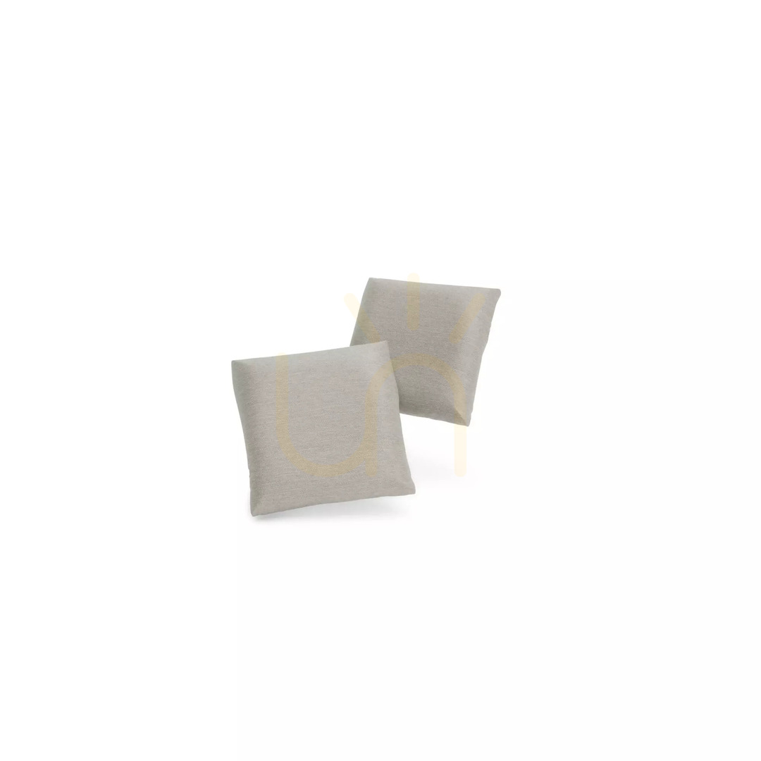 GRACIA párnák 45 x 45 cm – 2 darabos szett – bézs és szürke City kanapé