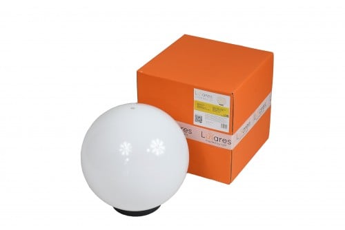 Kontrola Moderní dekorativní zahradní koule LUNA BALL 30 cm – LED E27, PREMIUM, odolná proti UV