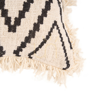 Povlak na polštář BAZAR BIZAR Sahara Diamond 50x50 cm bavlna přírodní černá small 4