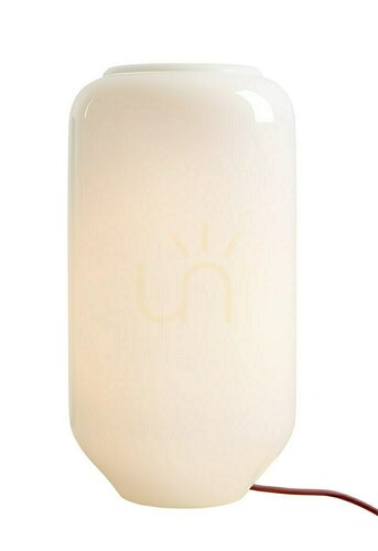 Kontrola Stolní lampa Aldex Flask Cherry M z opálového skla 8500B15_M se žárovkou