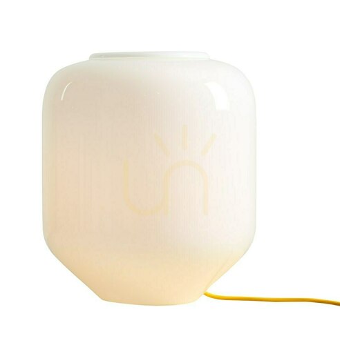 Kontrola Stolní lampa Aldex Flask Table L Mimosa z opálového skla 8500B21_L se žárovkou