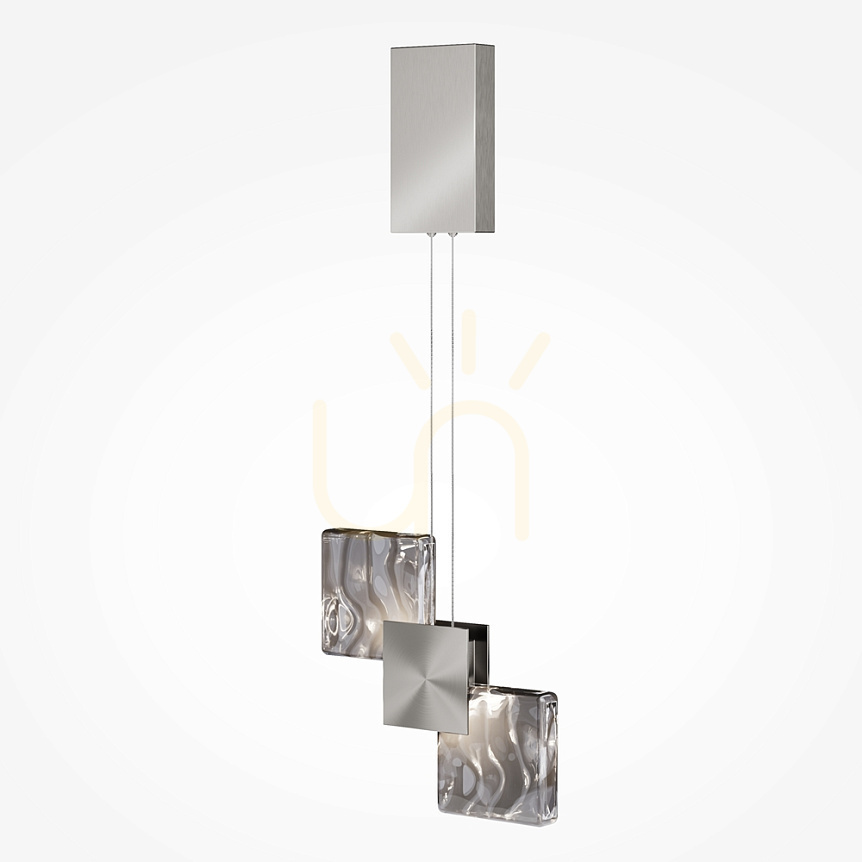 Maytoni Quadro Platinum LED-Pendelleuchte, 5 W, 3000 K, MOD519PL-L8PT3K