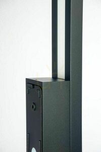 Venkovní LED nástěnné svítidlo SU-MA Langer LGM-1010 černé 101 cm IP65 small 1