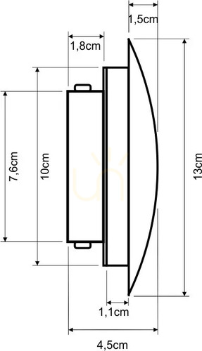 Kontrola Nástěnné svítidlo Sigma DROP LED šedá béžová 41565