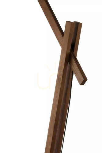 Kontrola Stojací lampa Sigma DECO černá/tmavě hnědá 41632