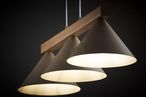 Závěsné svítidlo Sigma DECO 3 teplá béžová/světle hnědá 41633 1 Závěsné svítidlo Sigma DECO 3 teplá béžová/světle hnědá 41633 small 1