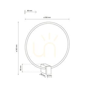 Nástěnné svítidlo Vexa White s LED žárovkou o výkonu 6 W small 7
