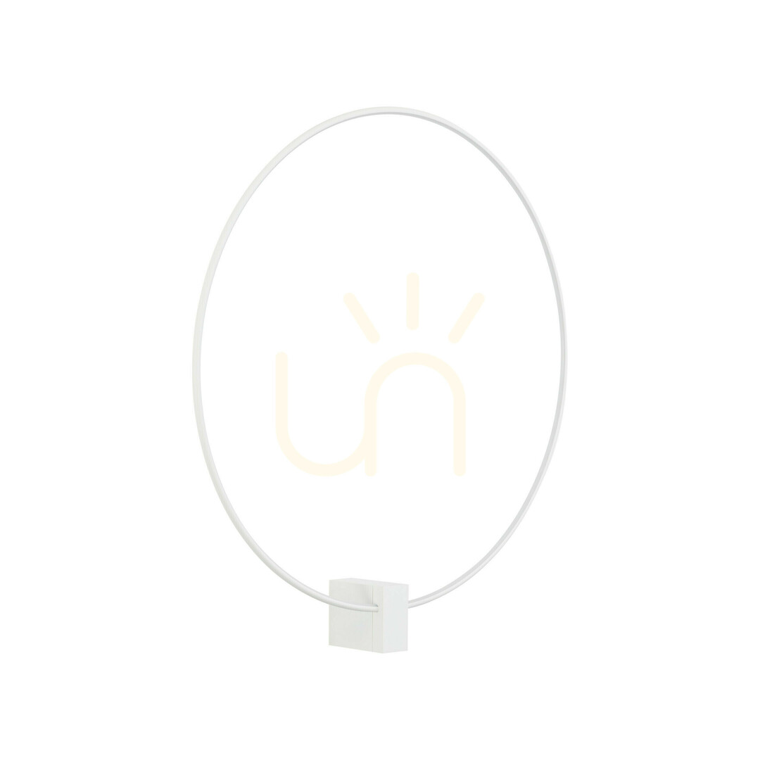 Nástěnné svítidlo Vexa White s LED žárovkou o výkonu 18 W