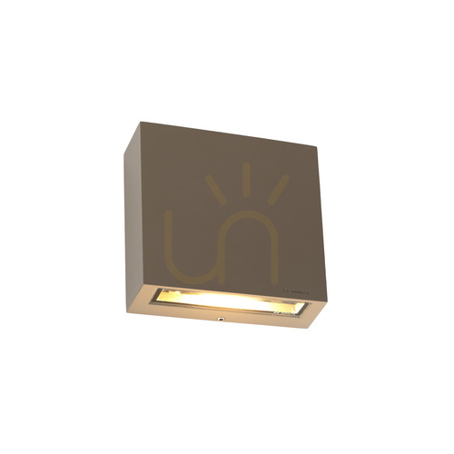 Kontrola Venkovní nástěnné LED svítidlo Norlys Nora 2469GB béžově šedé, 10,3 W 4000 K, saténové sklo, DALI-2, IP65