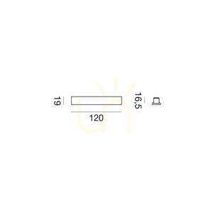 GBIC44 – spojka sběrnice, pozlacená, Gea Luce small 1