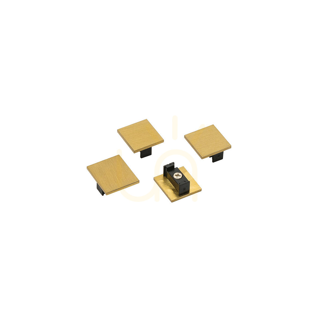 GBIT12 Busbar End Cap, Gold, Gea Luce