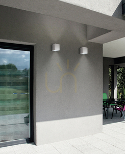 GES170 Venkovní nástěnné svítidlo Graphite Gea Luce, IP54 small 2