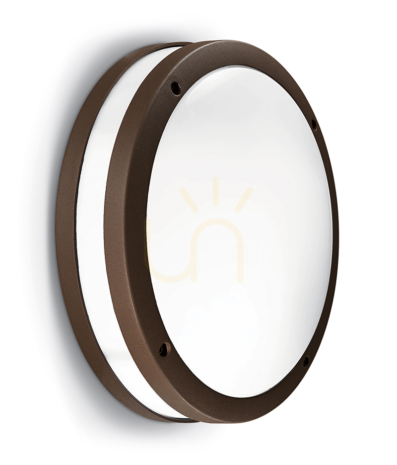 GES292 Outdoor Ceiling Light, Brown, Gea Luce, IP54