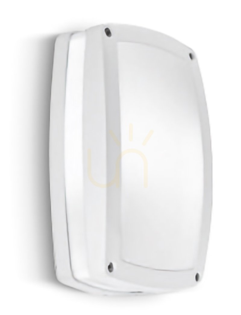 GES303 White Gea Luce Outdoor Ceiling Light, IP54