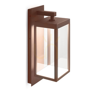 Venkovní LED nástěnné svítidlo Gea Luce GES772C, hnědé, 3000 K, IP54 small 0