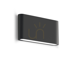 GES881N Graphite Gea Luce venkovní nástěnné svítidlo, IP54 small 0
