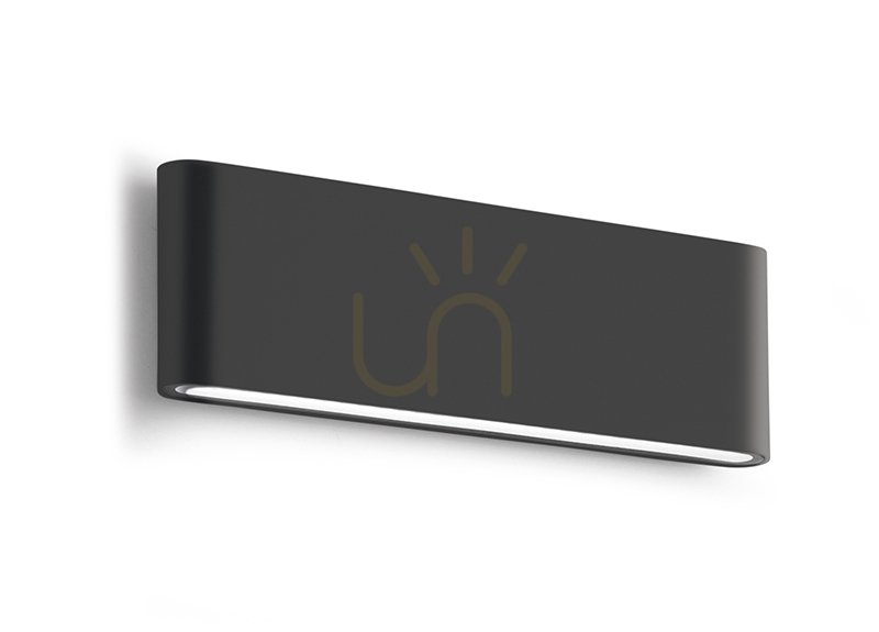GES884C Graphite Gea Luce Outdoor Wall Sconce, IP54