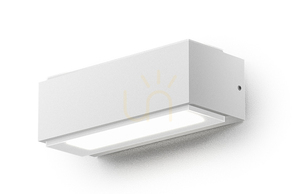 GES961 Bílá venkovní nástěnná svítidla Gea Luce, IP65 small 0