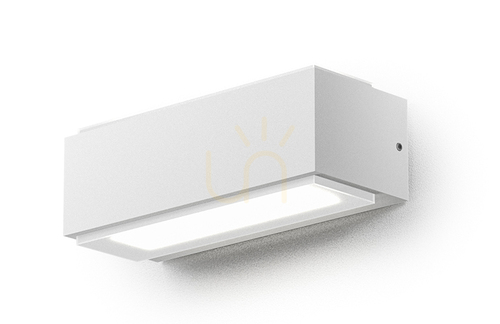 Kontrola Venkovní nástěnné svítidlo GES961C Gea Luce, bílé, LED 10 W 3000 K, svit nahoru a dolů, IP65