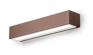 GES965C Venkovní nástěnné svítidlo Gea Luce v barvě rezavé, IP65 small 0